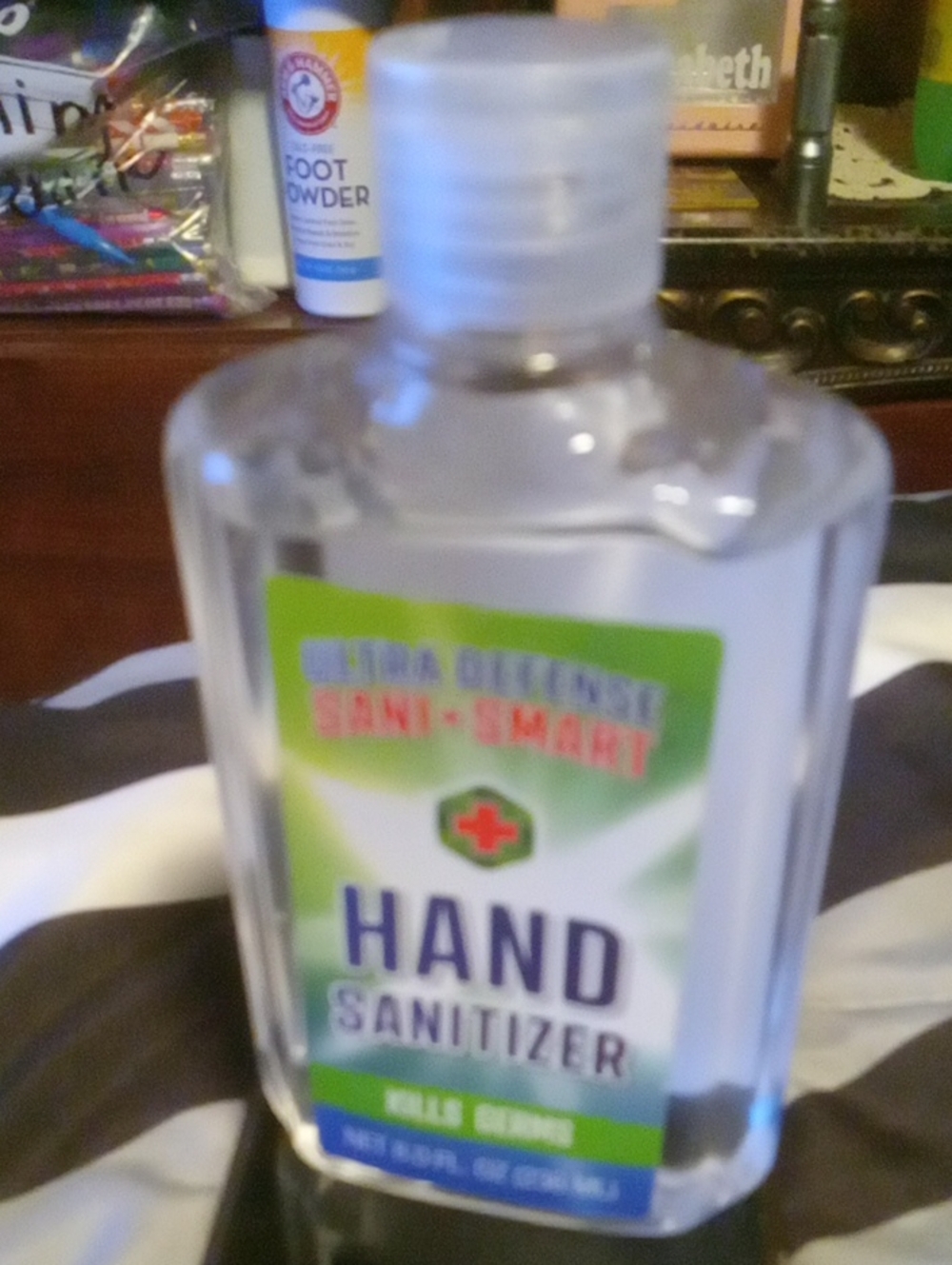 Hand Sanitizer - Clear Gel with Green Label